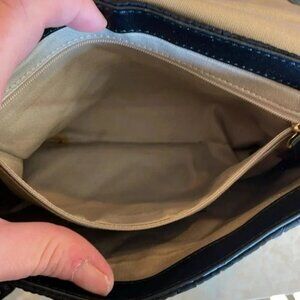 Talbots Shoulder Bag, 100% Leather, Pre owned